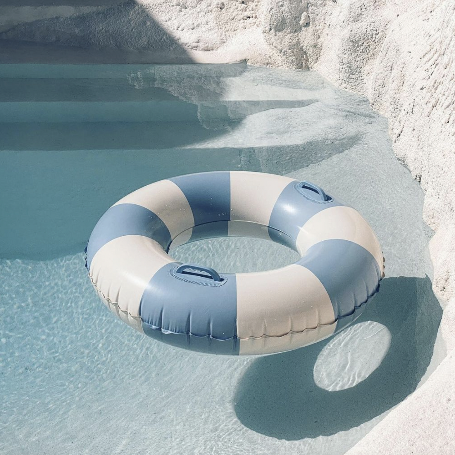 Striped Inflatable Pool Ring | Bali Arts District
