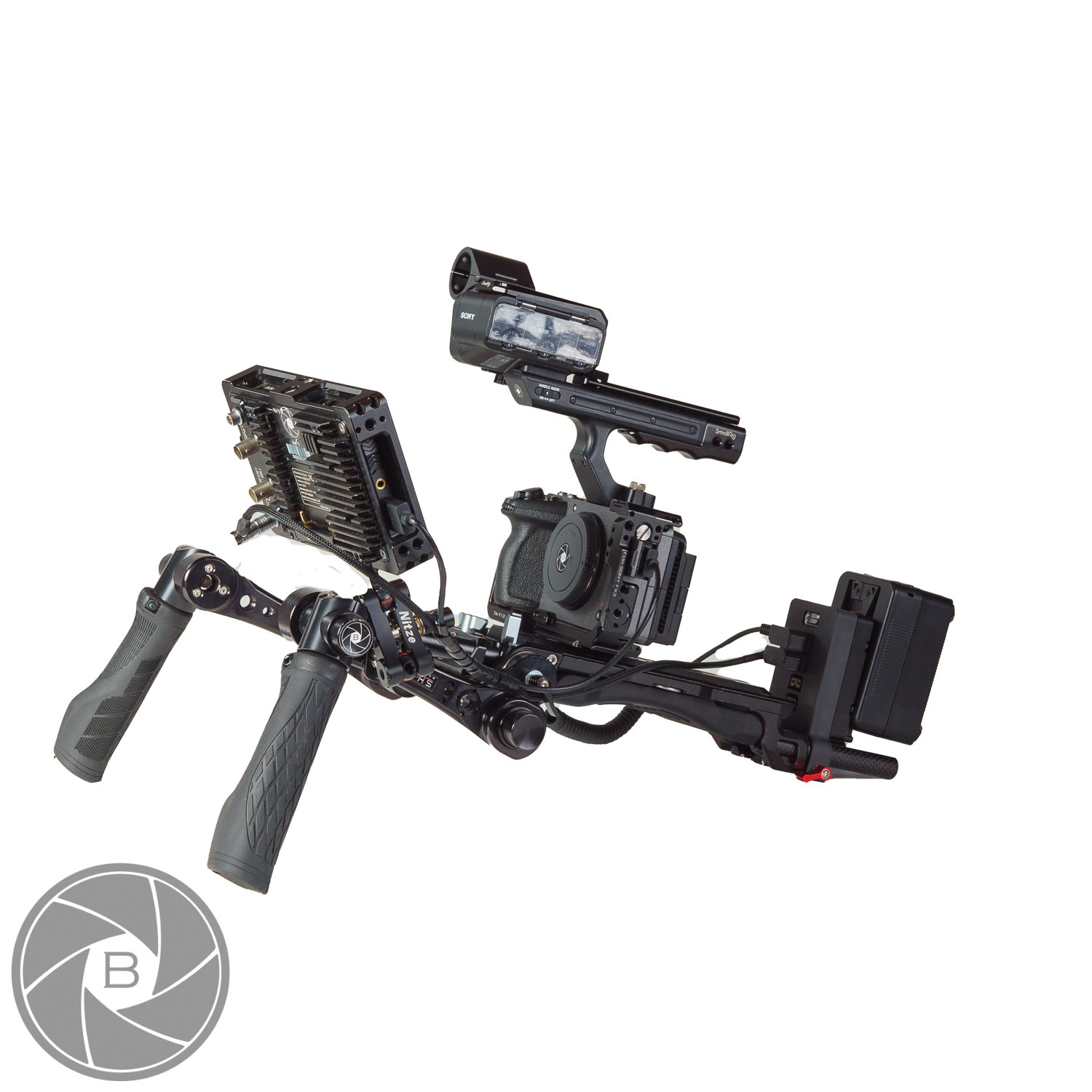 Sony Fx30 Compact Rig 'Sony FX30 Shoulder Rig Set Huren Groningen | Bear Cinema Rentals | De ...