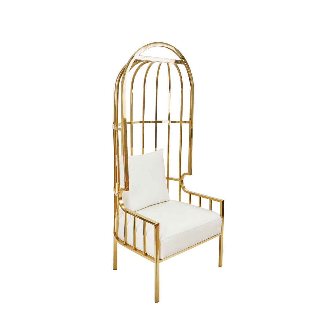 Gold Cage Chair | Event Hub Jamaica