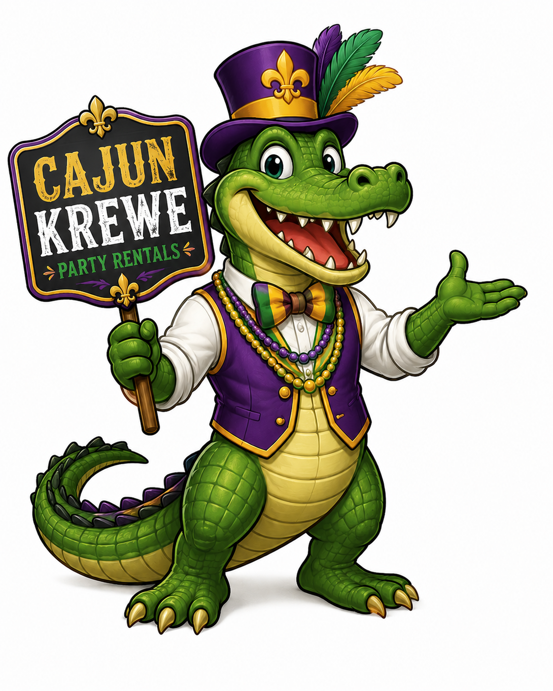 cajun krewe party rentals
