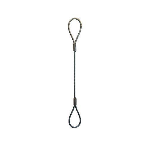 1m 400kg SWL Wire Rope Sling