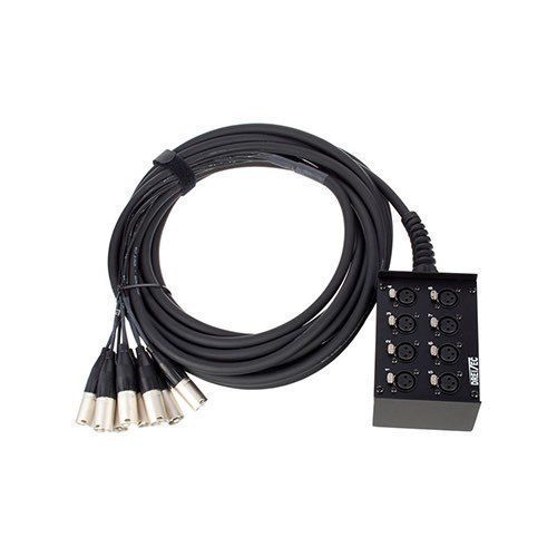10m 8 Way XLR Stage Box to Tails