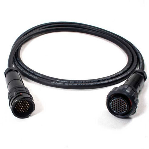 Rack Mount F 12 Way Veam to M XLR Tails