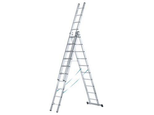 Zarges 3 Part Trade Skymaster Ladder - 3 x 8 Rungs