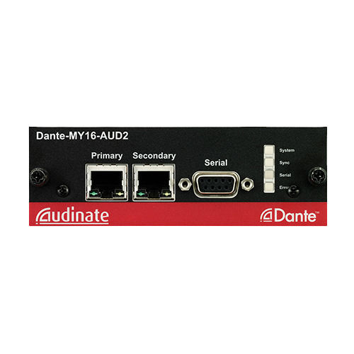Yamaha MY16-AUD Dante Card