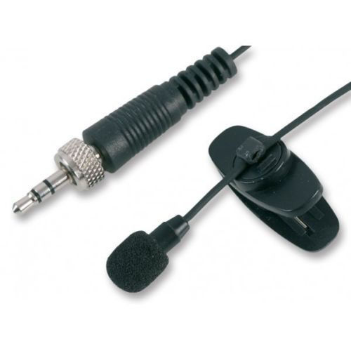 CPC Black Lapel Microphone - 3.5mm (Sennheiser)