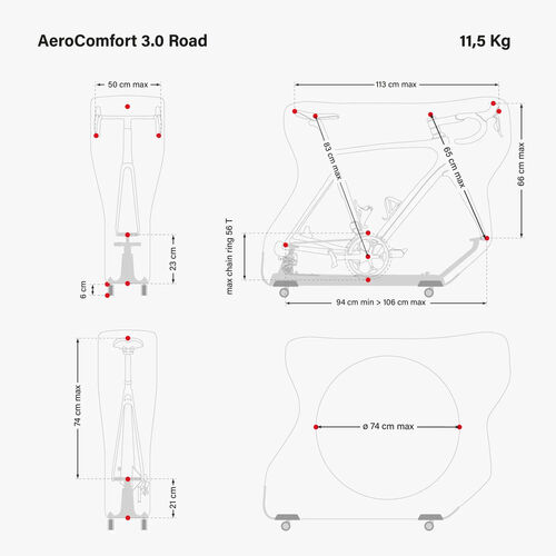 Scicon Aerocomfort 3.0 Road TSA