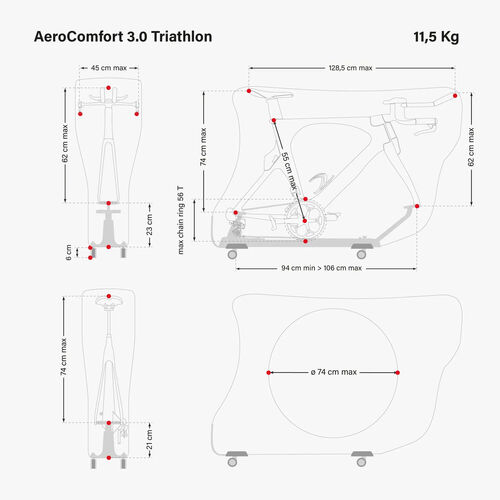 Scicon Aerocomfort 3.0 Triathlon
