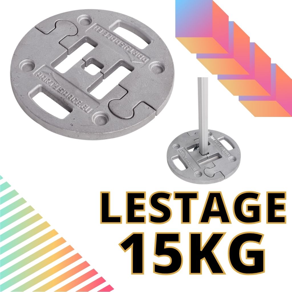 Lestage 15kg galvanisé