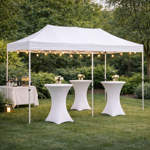 Tonnelle 3X4.5 BLANC
