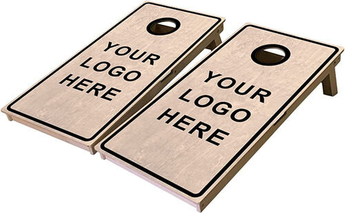 Custom Cornhole + Bags + Design + Shipping
