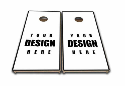 *PRIZE* Custom Cornhole + Bags + Design + Shipping