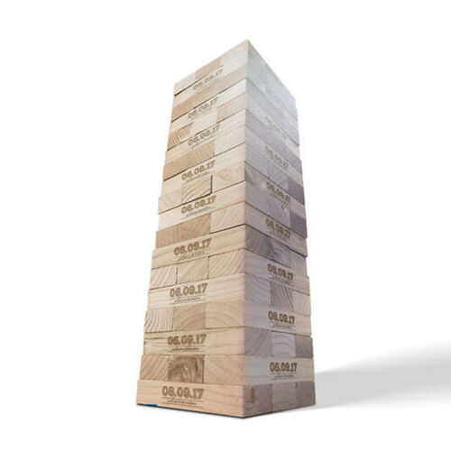 Custom Giant Jenga + Design + Shipping
