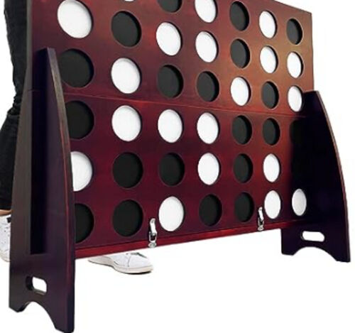 Stained Wooden Giant Connect Four
