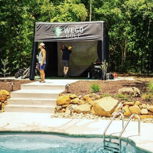 Mobile Golf Simulator + Delivery WeGo #1 - 4 Hour Package