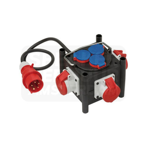 Krachtstroom stroomverdeler 5-polige 16A / 400V - IP44 huren