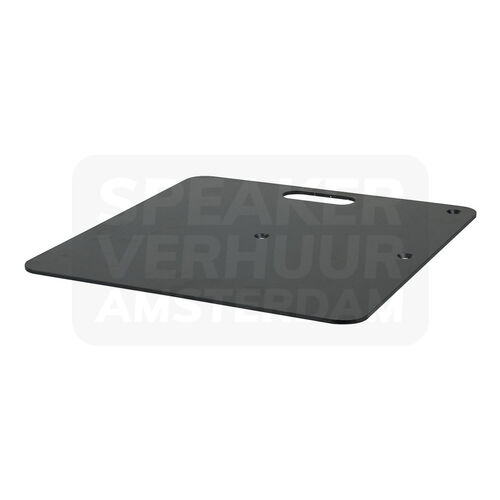 Pipe & drape baseplate 45cm zwart huren