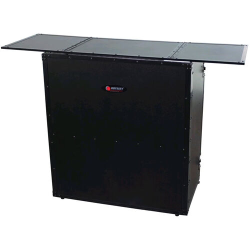 Dj booth tafel zwart C huren