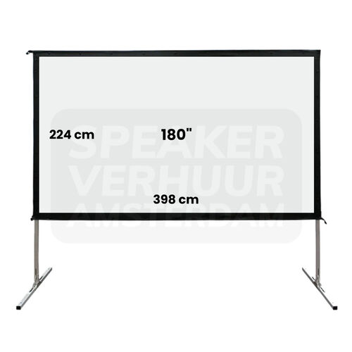 180 inch projectiescherm huren