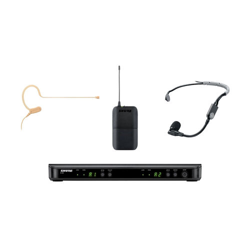 Shure draadloze headset microfoonset huren