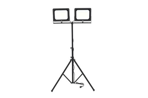 Bouwlamp op statief 2x 200W lichtmast huren