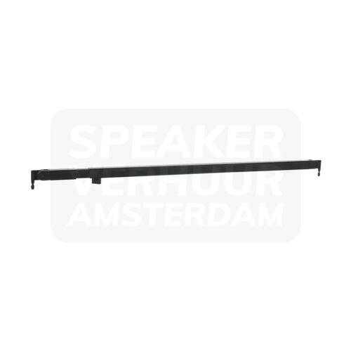 Pipe & drape telescoop ligger 180-300 cm zwart huren