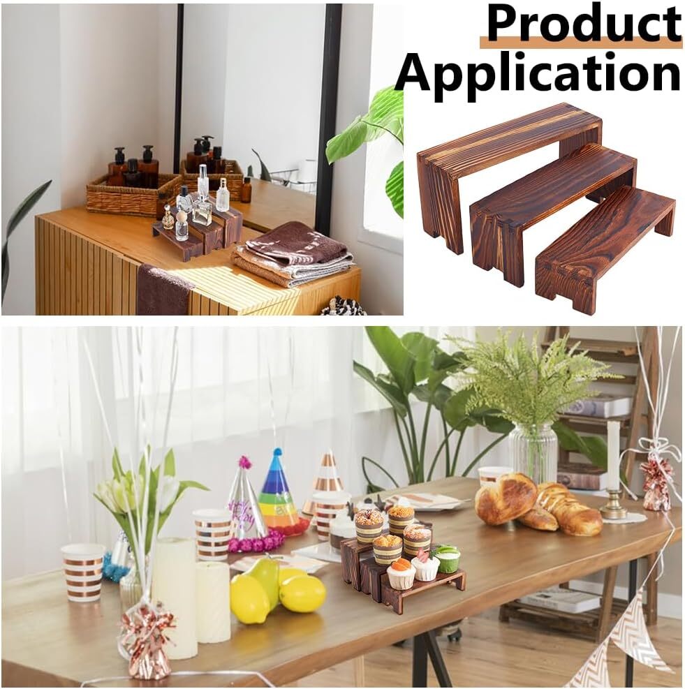 Présentoir De Sol En Bois Au Détail Avec Support De Rangement En Bois En Verre En Acier Inoxydable Pour Cosmétiques étagères De Soins De La Peau Pour Les Magasins De Cosmétiques