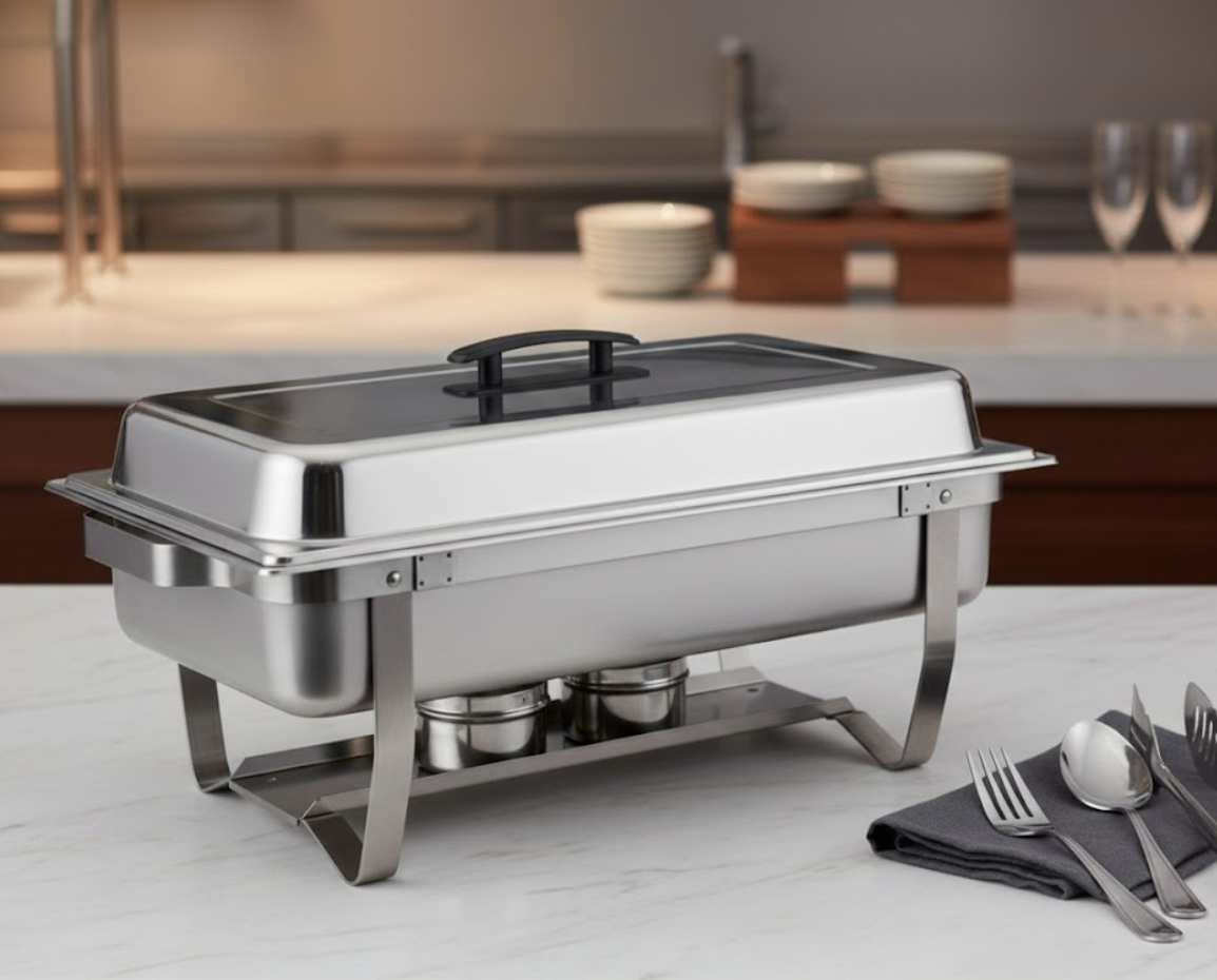 Rectangular Chafer - 8 Quart | Beggars Banquet Rentals - Your Event ...