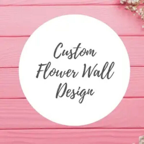 Custom Flower Wall