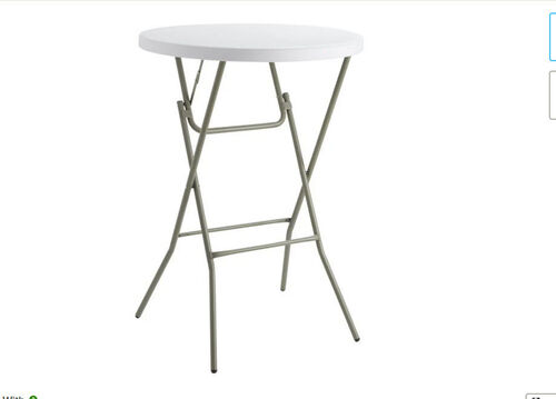 Round Bar Height Cocktail Table