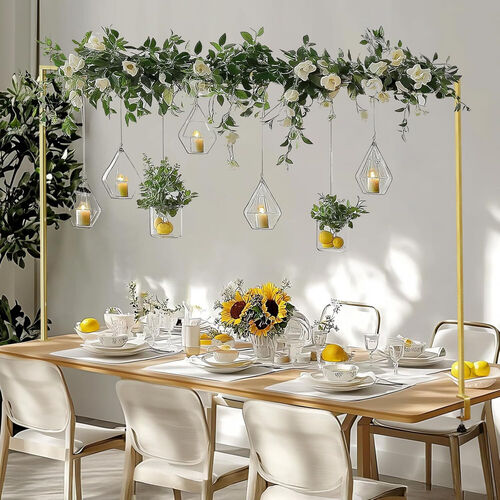 Customizable Table Canopy- Greenery Standard
