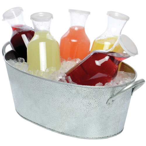 Galvanized Steel 6 Gal Beverage buckets