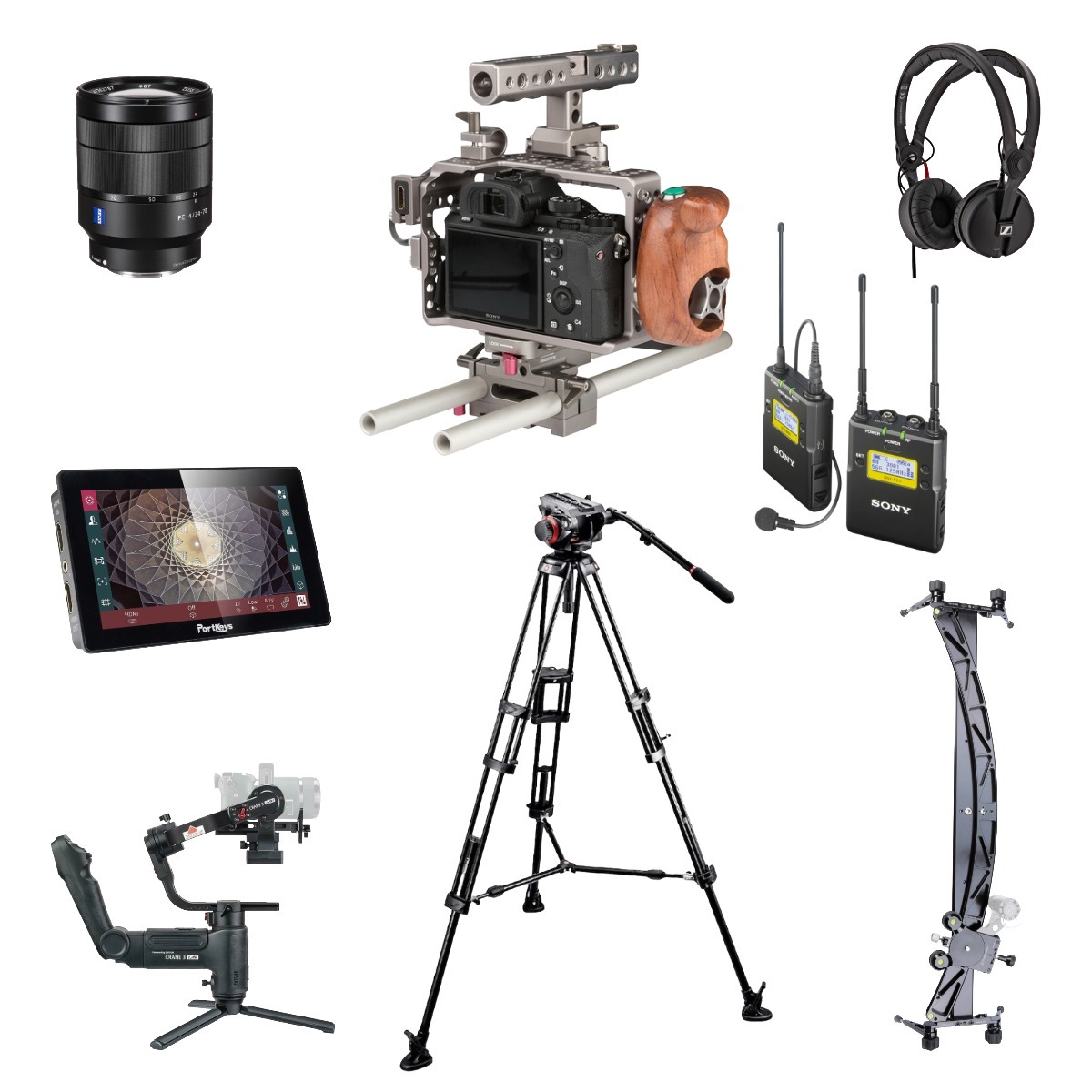 Budget/Run-and-Gun Filming Bundle | Hire video camera equipment & crews ...