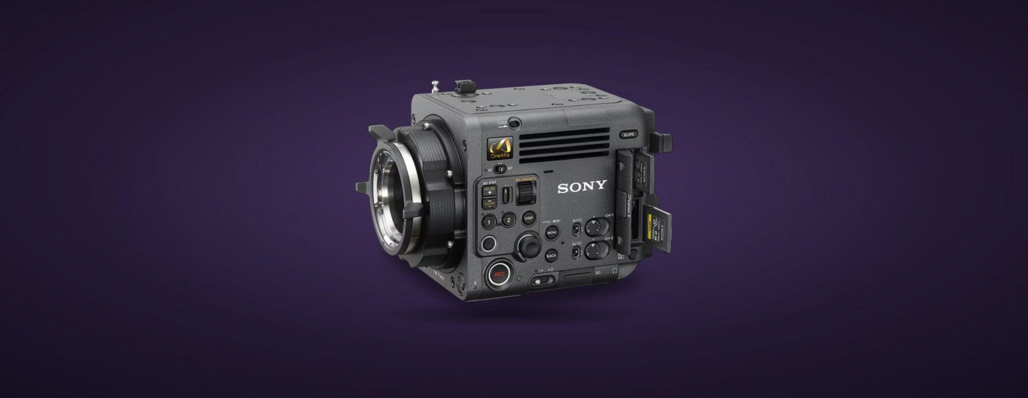 Sony BURANO 8,6K fuldformat biografkamera med PL-mount