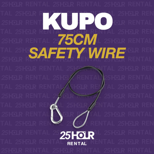 KUPO 75cm Safety Wire