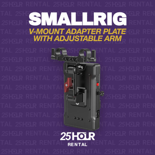SmallRig V-Mount Adapter Plate with adjustable arm