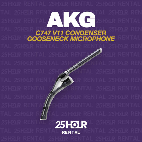 AKG C747 V11 CONDENSER GOOSENECK MICROPHONE