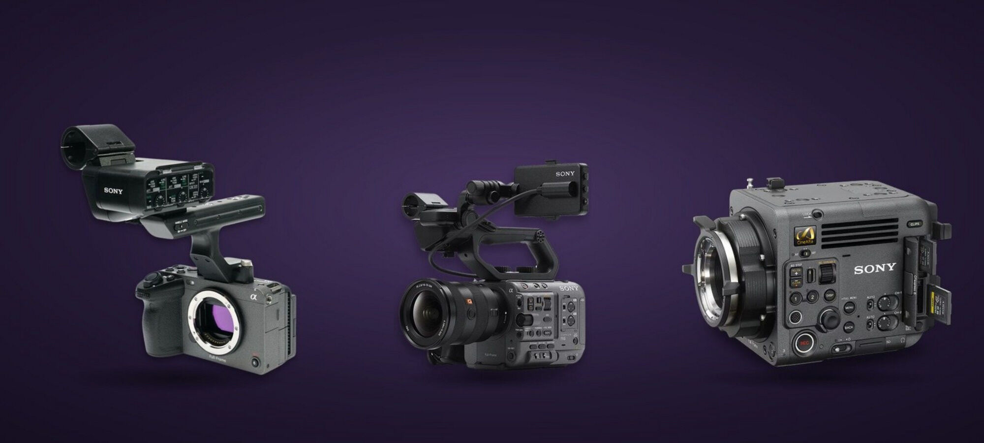 Sony FX3 vs FX6 vs BURANO