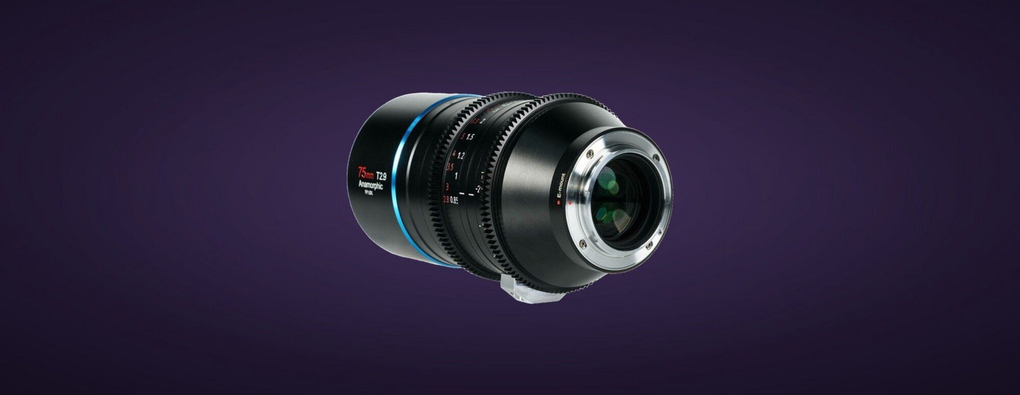 Sirui Venus 75mm T2.9 anamorphic