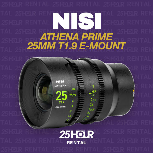 NISI ATHENA 25MM T1.9 E-Mount