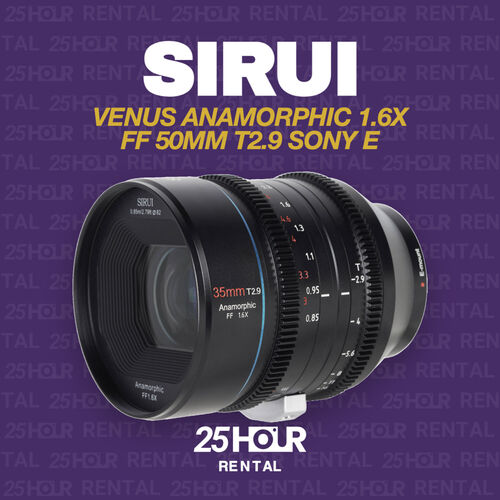 SIRUI VENUS ANAMORPHIC 1,6x - FF 50MM T2.9 SONY E-MOUNT