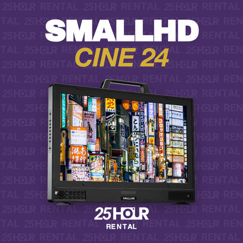 SmallHD - Cine 24" 4K - HDR Monitor + Vlock plate