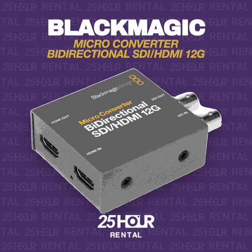 MICRO CONVERTER BIDIRECTIONAL SDI/HDMI 12G