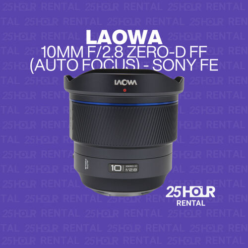 Laowa 10mm f/2.8 Zero-D FF (Auto Focus) - Sony FE