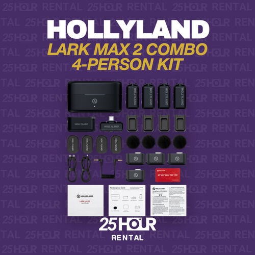 Hollyland LARK MAX 2 Combo 4-Person kit