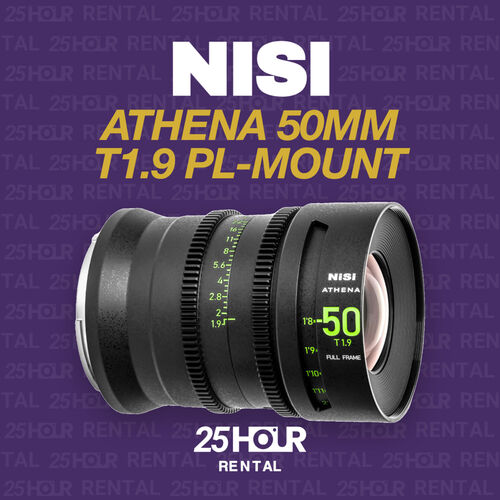 NISI ATHENA 50MM T1.9 PL-MOUNT