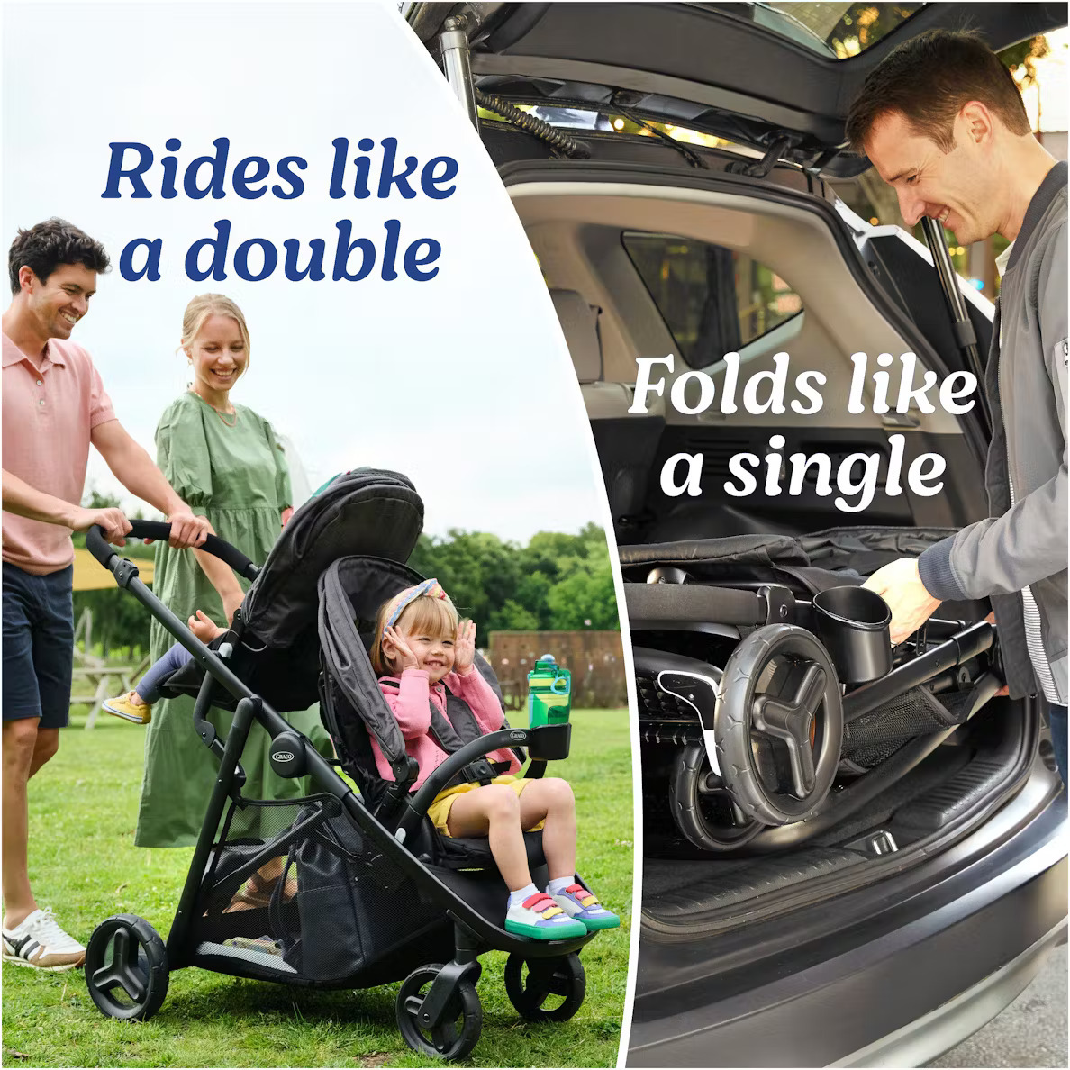 Graco Ready2Grow LX 2.0 Double Stroller | Baby gear rental in Manila.  strollers, car seats, Maxirents