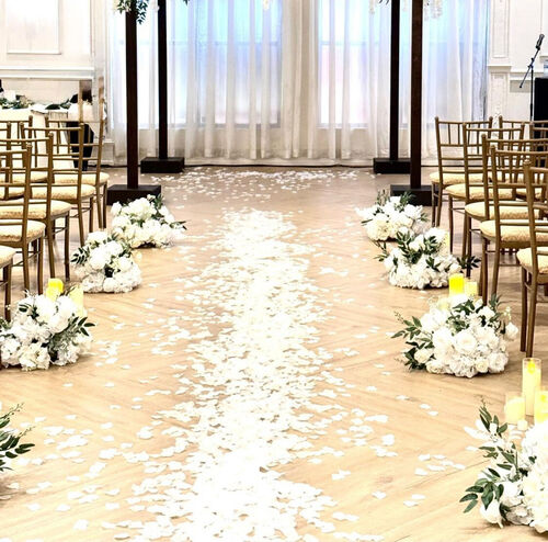 Floral Ceremony Walkway