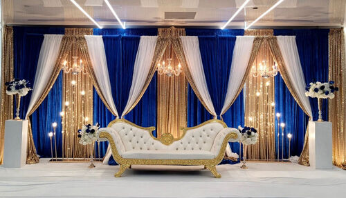 Layered Drape Backdrop Stage Decor