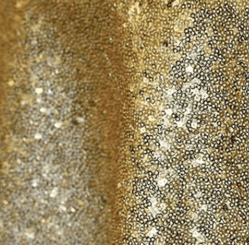 Gold Sequin Drape